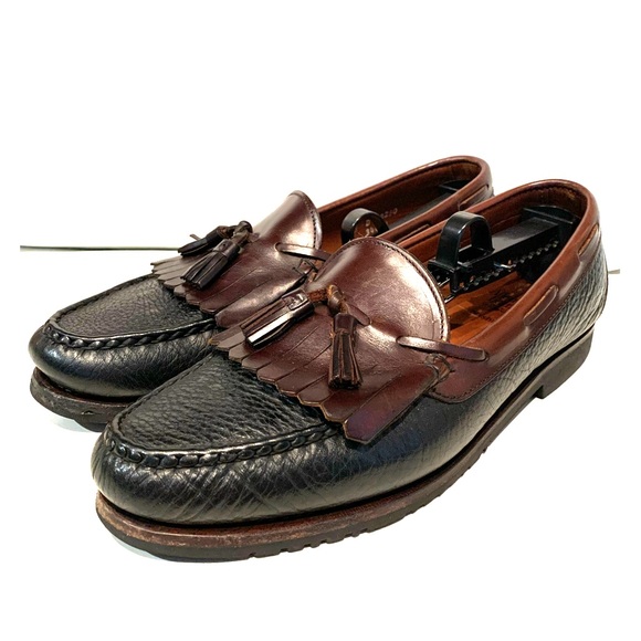 Allen Edmonds All-Leather Slip-On Tassel Loafers